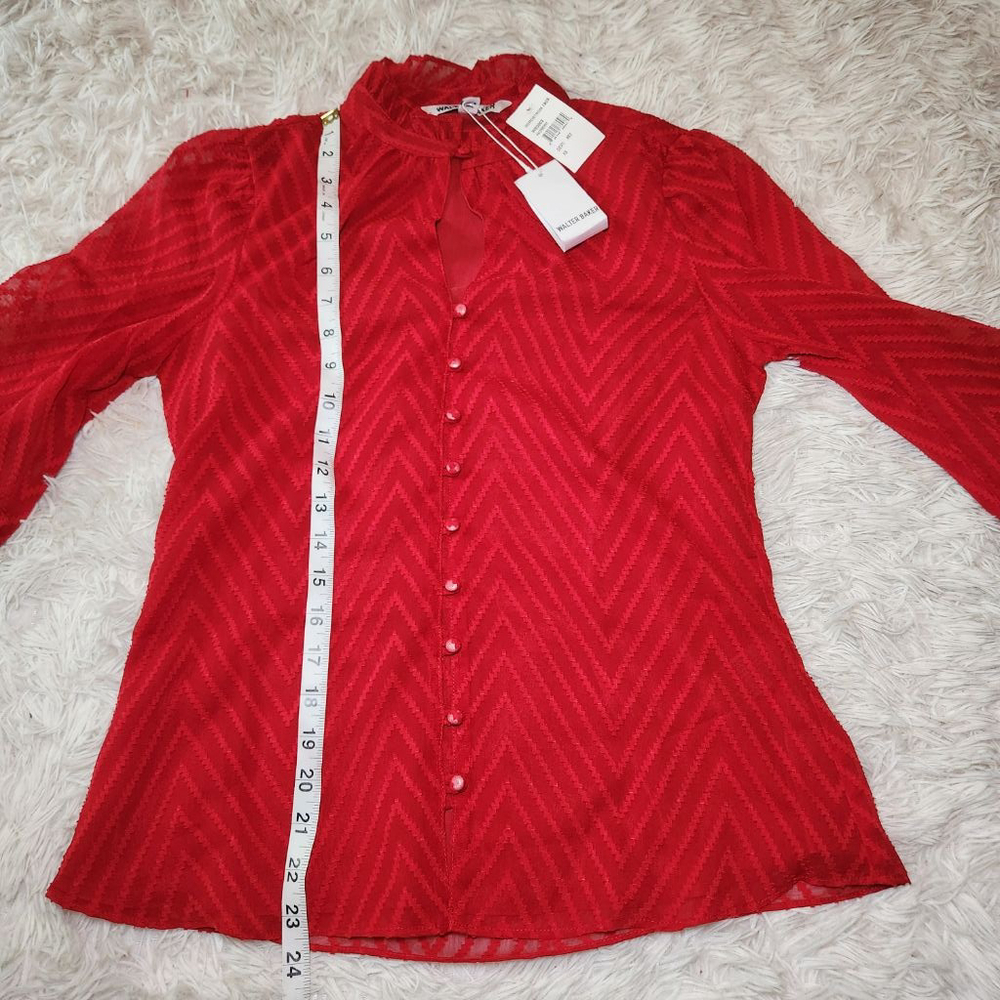 New Walter Baker Justice Top in Raspberry - Picture 8 of 10
